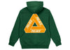 "Palace Tri-Chenille Hood (FW21) Green"