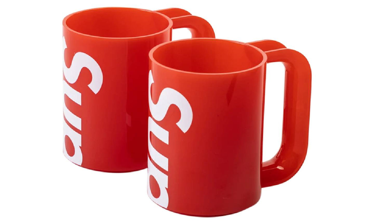 競売 Supreme Heller Mug Red set of 2 eurocursions.com