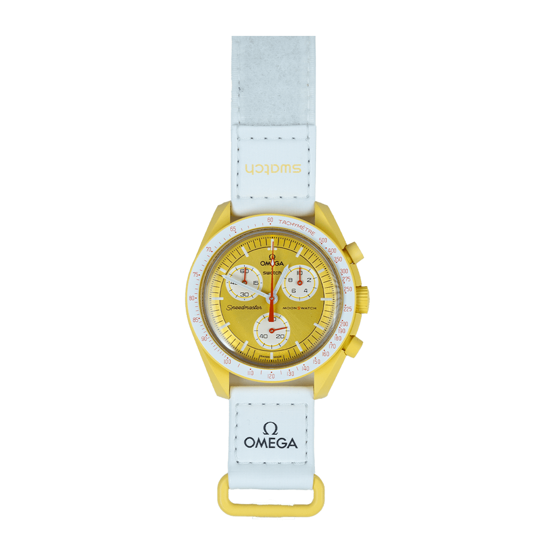 Swatch x Omega Bioceramic Moonswatch Mission to Sun