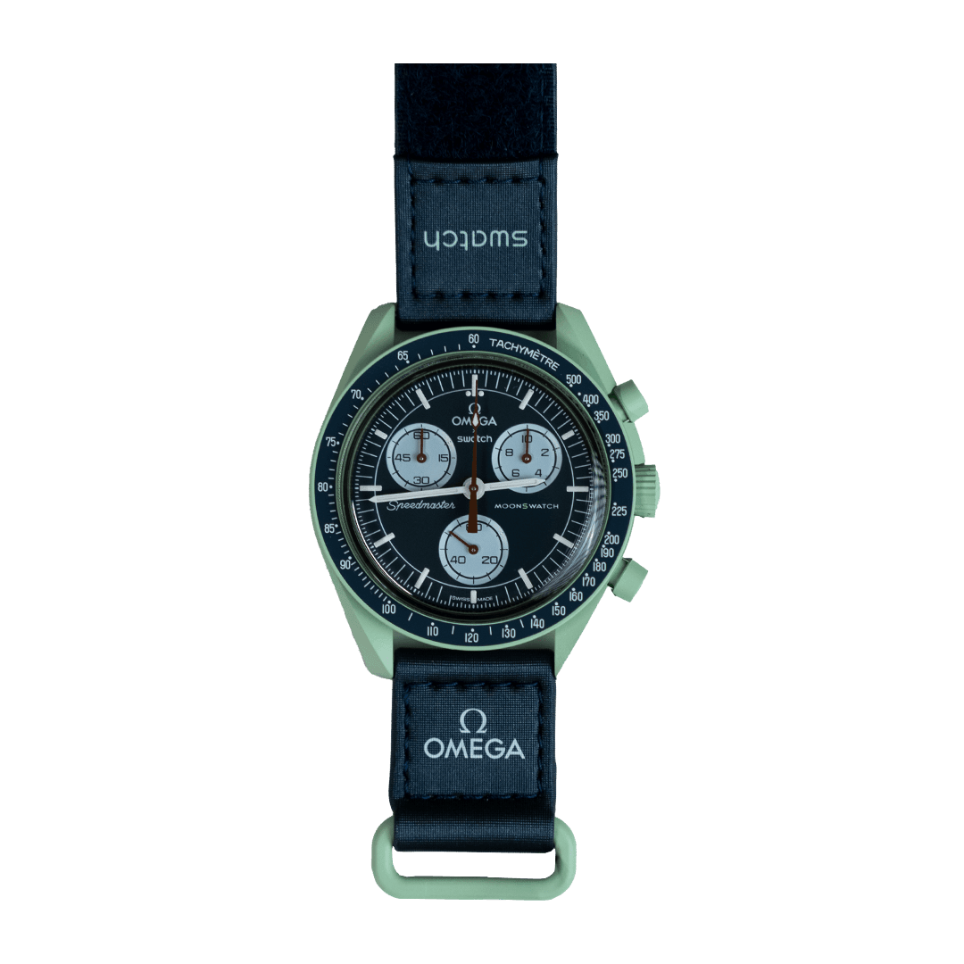 Swatch x Omega Bioceramic Moonswatch Mission to Earth