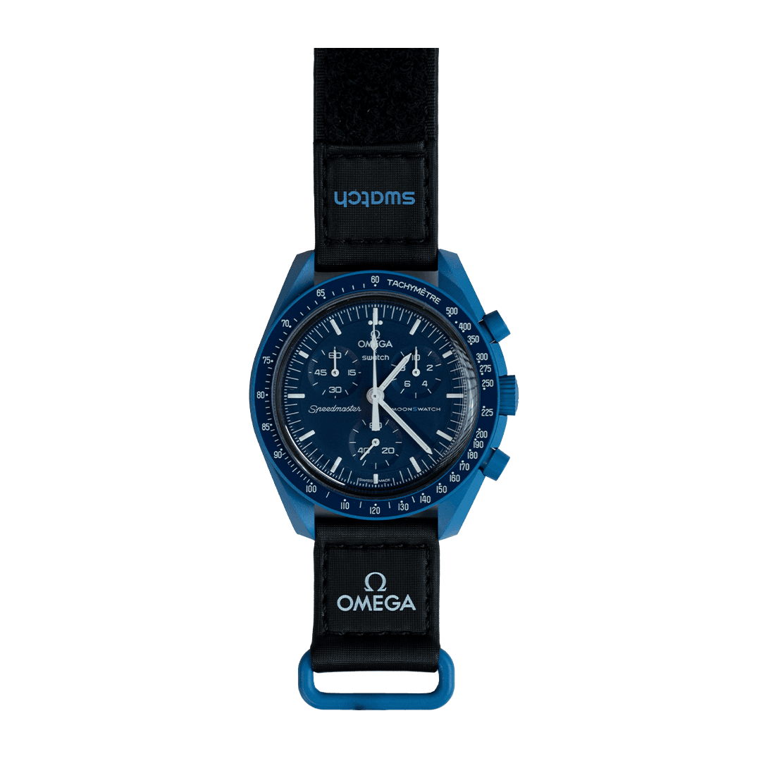 Swatch x Omega Bioceramic Moonswatch Mission to Neptune