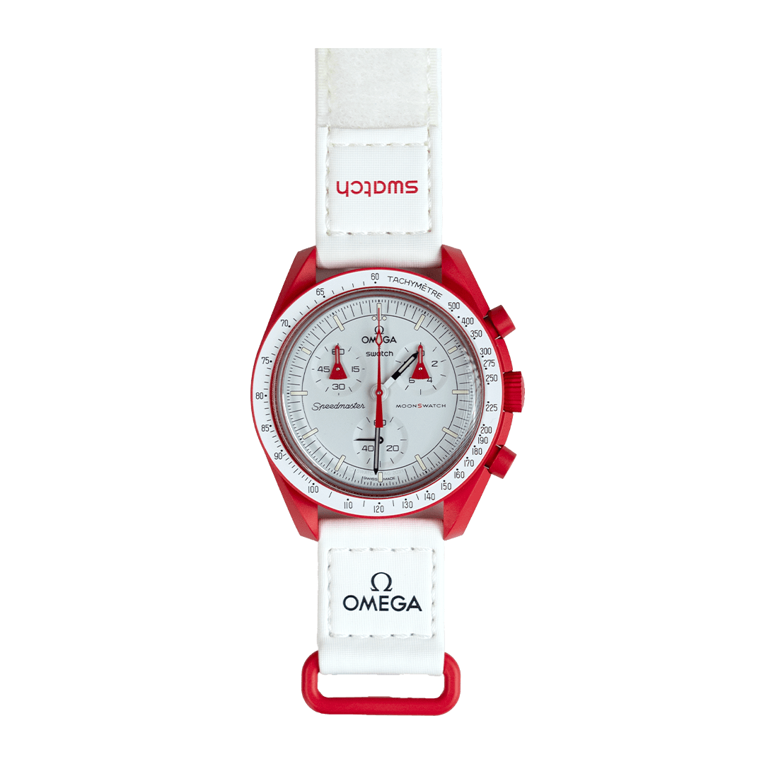 Swatch x Omega Bioceramic Moonswatch Mission to Mars