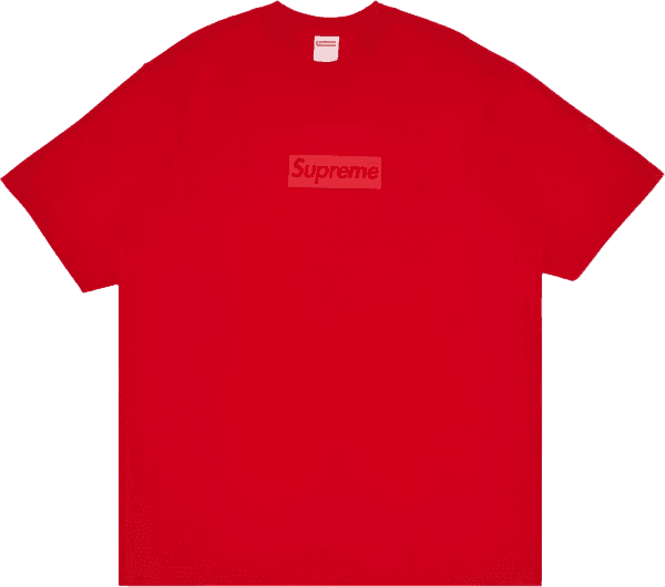 Supreme Tonal Box Logo Tee Red