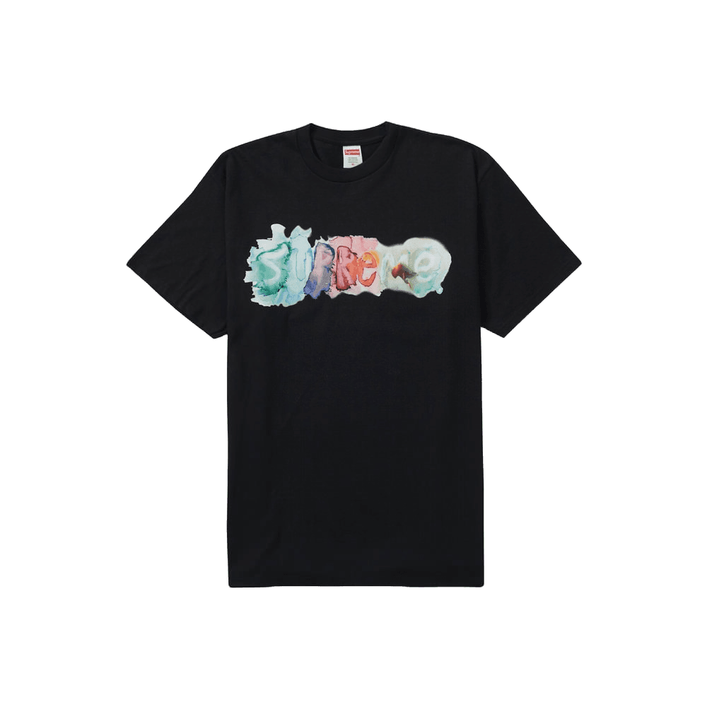 Supreme Watercolor Tee Black