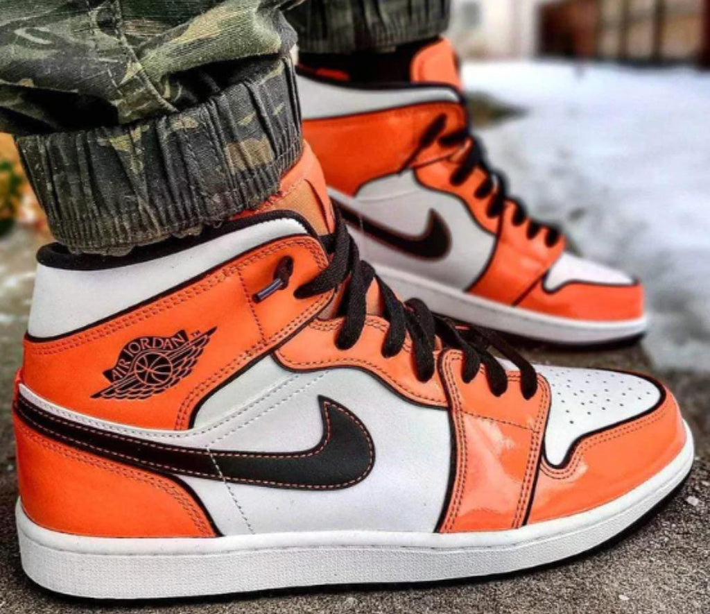 The Top Air Jordan 1 Orange Sneaker at Mad Kicks
