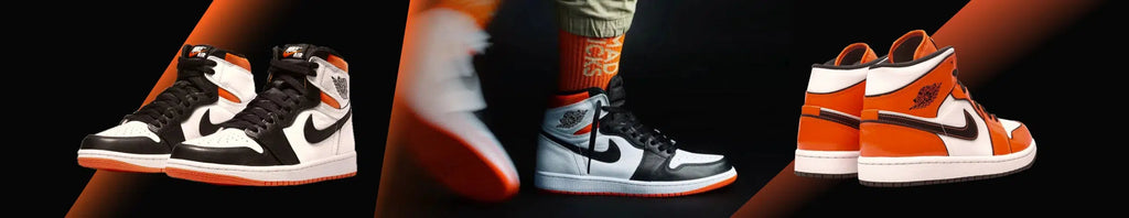 Some End-of-Year Pizzazz: The Orange Air Jordan 1 Sneakers