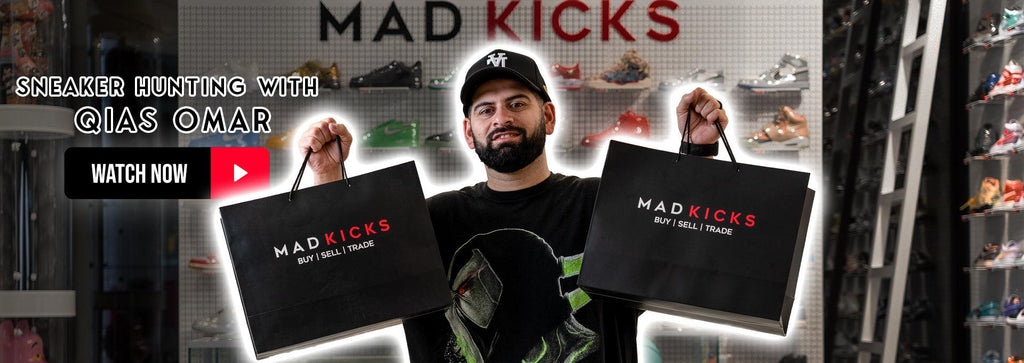 Sneaker Hunting with the Sneakerhead Content Creator Qias Omar at Mad Kicks