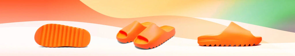 Want to Add Some Pop to Your Feet? Check Out the Orange Yeezy Slides