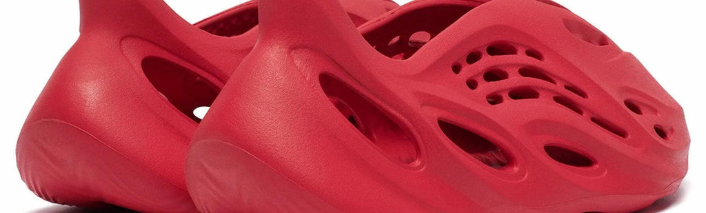 Ready for A Blaze of Color? Check Out the Red Yeezy Foam Runner