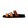Hermes Chypre Sandal "Orange Suede"