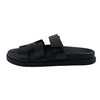 Hermes Chypre Sandals "Black Leather"