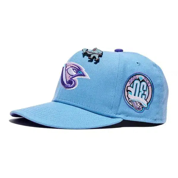 New Era Seattle Mariners Yeti Collection 30th Anniversary Capsule Hats  59Fifty Fitted Hat Blue/Purple Men's - US