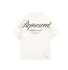 Represent Owners Script Tee White