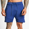 RZIST NEVER SETTLE MEN'S COMPETITION BOARD SHORTS NAVY BLUE