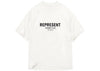 Represent Owners Club Front T-Shirt Flat White