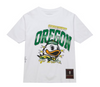 Travis Scott X Mitchell & Ness Oregon Ducks Hand-Drawn T-Shirt White