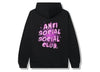 Anti Social Social Club I See Splash Hoodie Black/Pink
