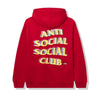 Anti Social Social Club Stir Crazy Red Hoodie