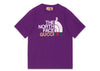 Gucci x The North Face T-shirt Purple