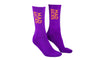 Mad Kicks Dark Purple Socks