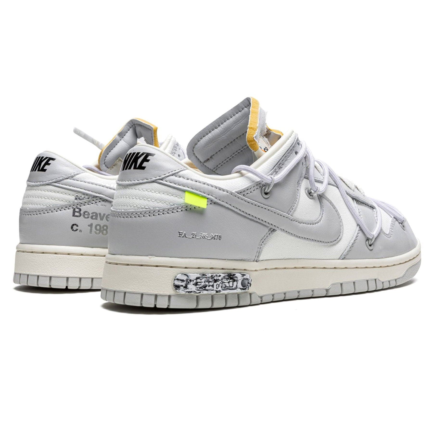 OFF-WHITE × NIKE DUNK LOW"the 50" lot49