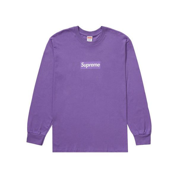 Supreme Box Logo L/S Tee Purple 紫 Lボックスロゴ - everestgranite.ca