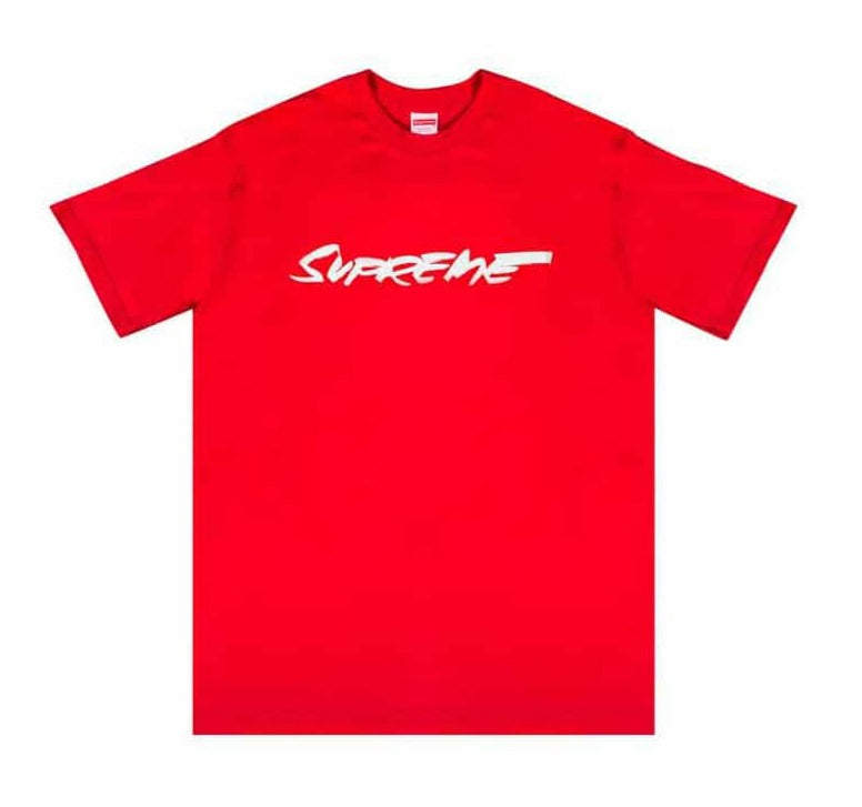 Supreme Futura Logo Tee 'Red' - Mad Kicks