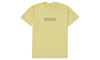 Supreme Kaws Chalk Logo T-Shirt Pale Yellow