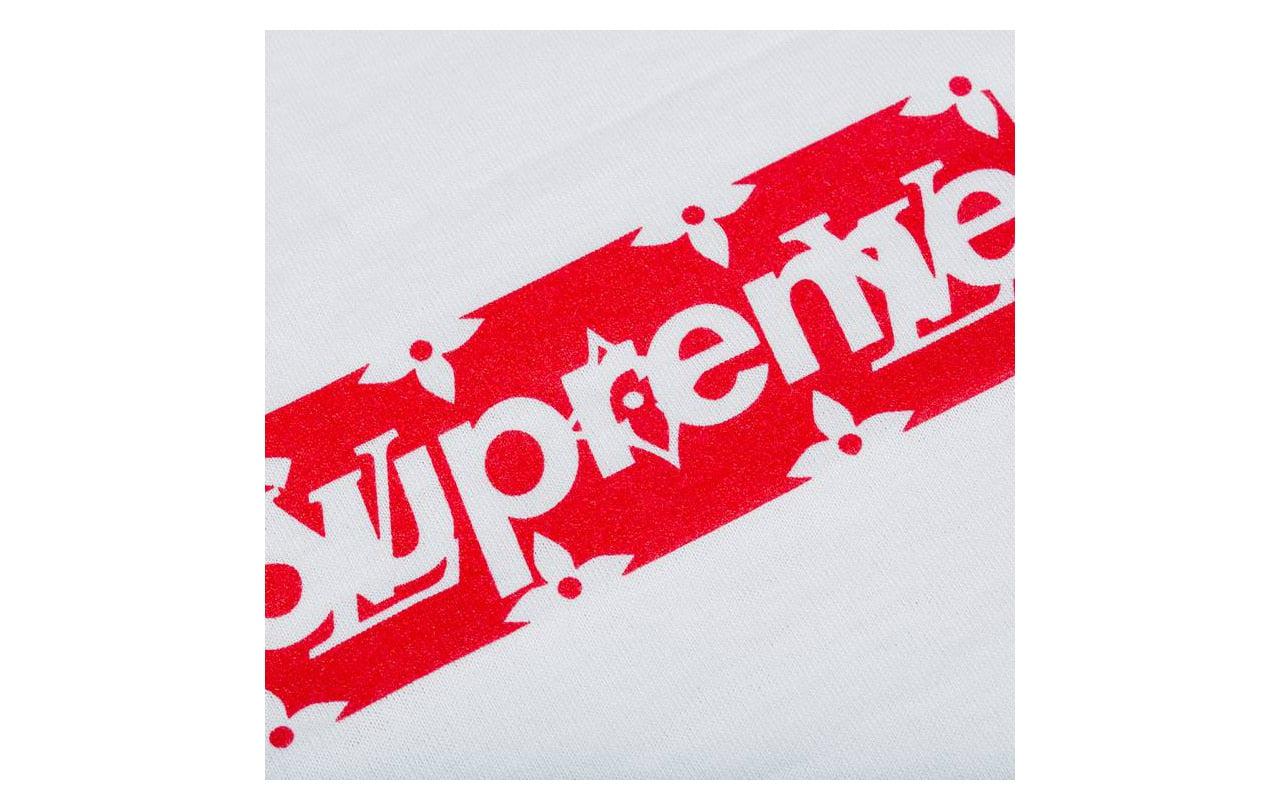 Supreme x Louis Vuitton Monogram Box Logo Tee